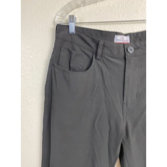 GRANDSLAM Performance Mens Golf Chino Pants Black Size 32x30 - Picture 12 of 14